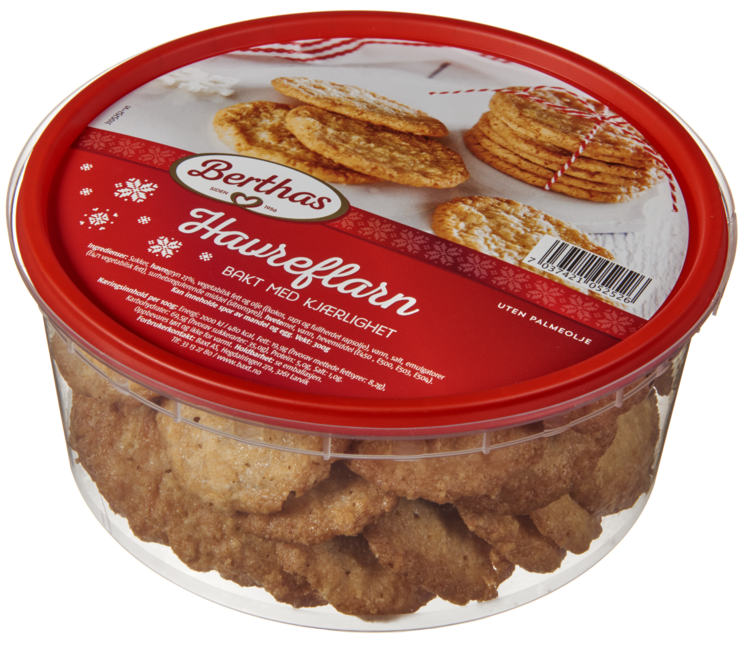 Havreflarn 300g Berthas - Bilde 3