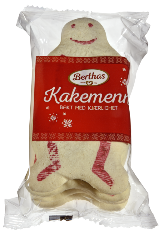 Kakemenn 5pk 330g Berthas