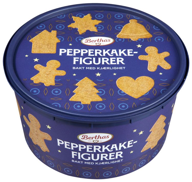 Pepperkakefigurer 375g Berthas