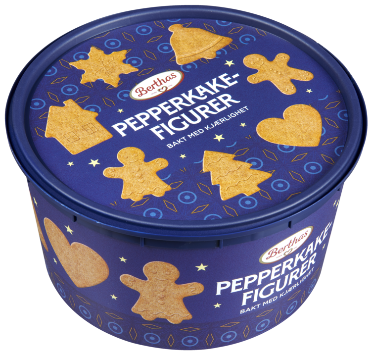 Pepperkakefigurer 375g Berthas - Bilde 2