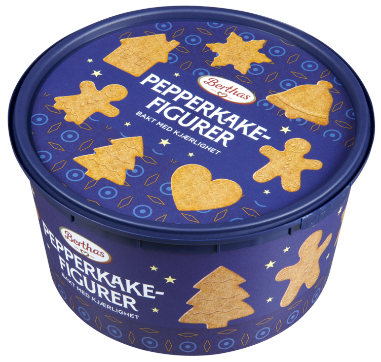 Pepperkakefigurer 375g Berthas - Bilde 3
