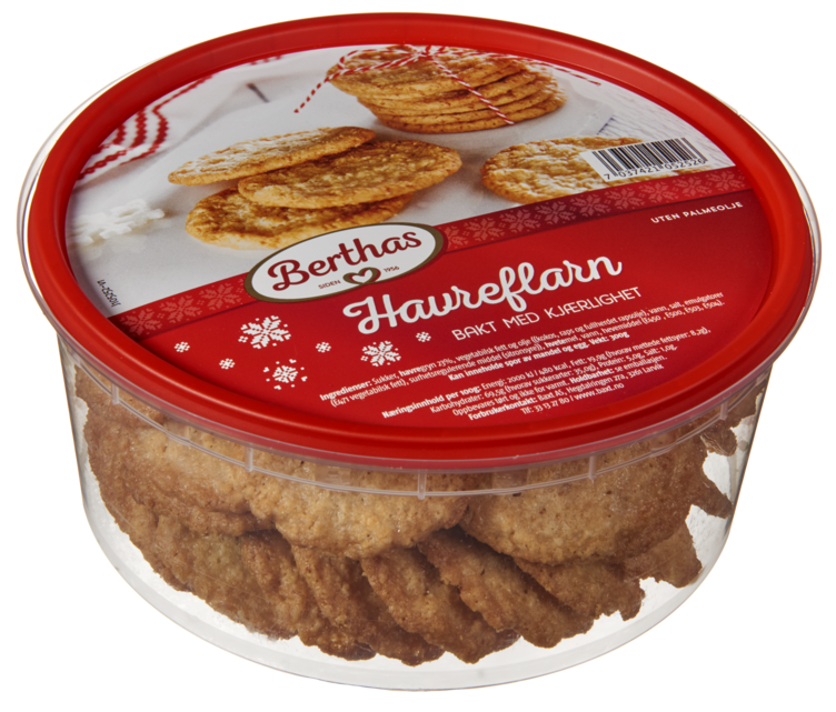 Havreflarn 300g 1/2pl Berthas - Bilde 2