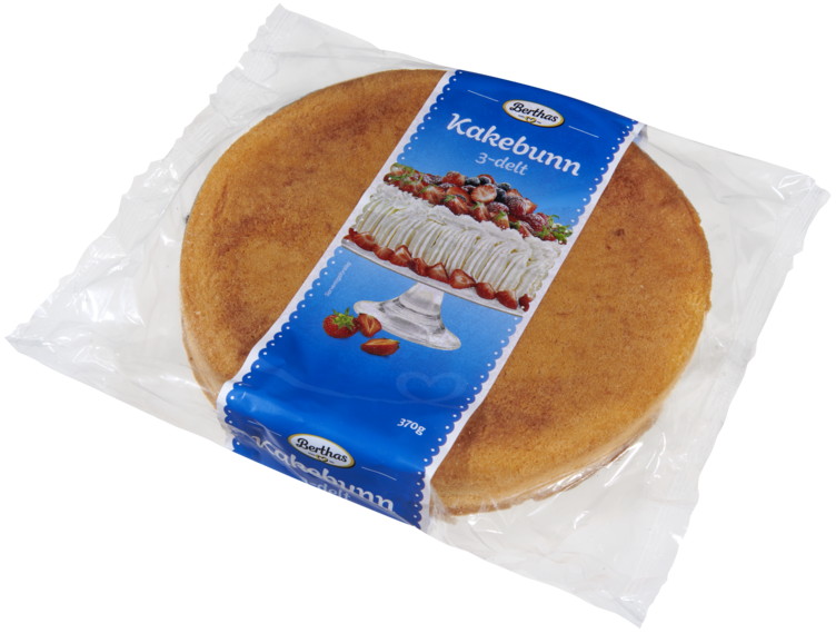 Kakebunn 3-delt 370g Berthas - Bilde 4