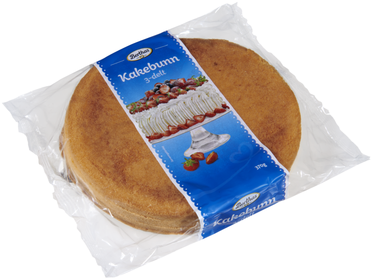 Kakebunn 3-delt 370g Berthas - Bilde 2