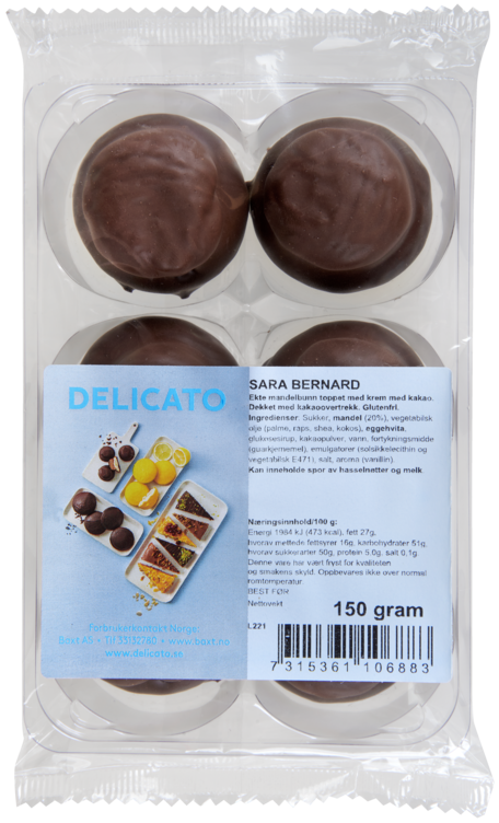 Sara Bernard 6pk 150g Delicato - Bilde 3
