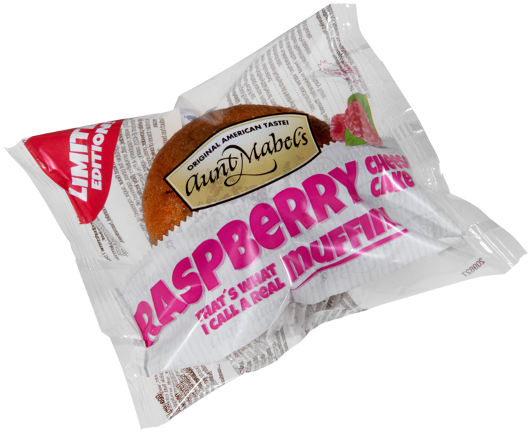 Muffins Raspberry Cheesecake 100g Aunt Mabels - Bilde 2