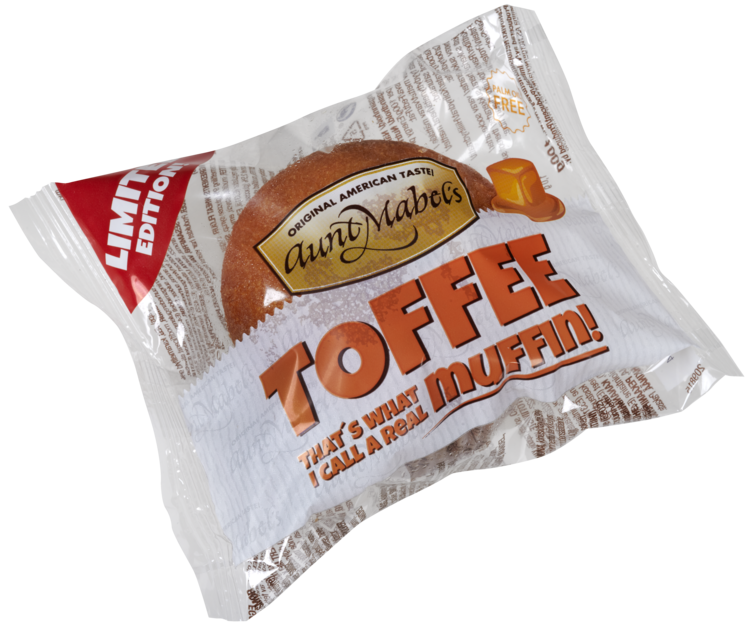 Muffins Toffee 100g Aunt Mabels - Bilde 2