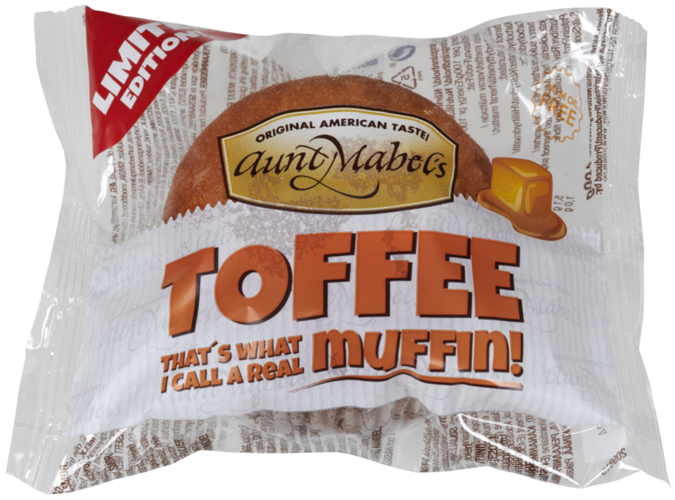 Muffins Toffee 100g Aunt Mabels