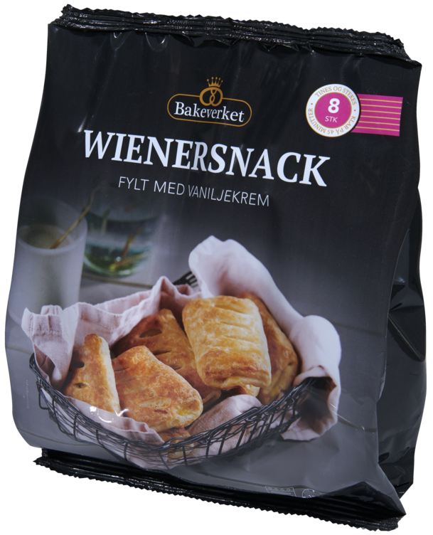 Wienersnack Vanilje 8stk 400g Bakeverket - Bilde 4