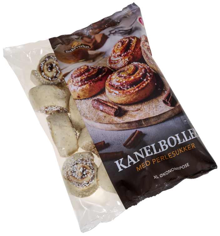 Kanelboller 80g Xl Pose 1200g Bakeverket - Bilde 2