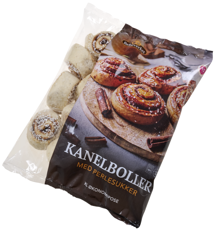 Kanelboller 80g Xl Pose 1200g Bakeverket - Bilde 4