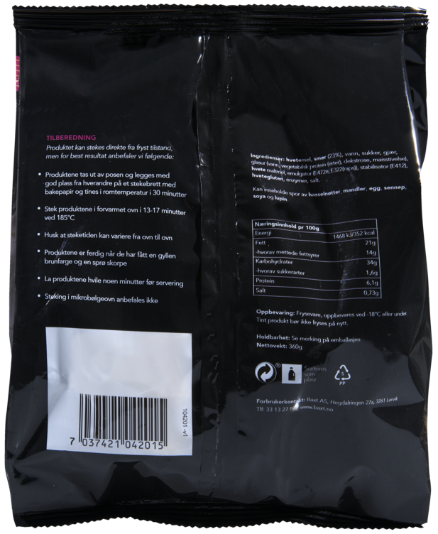 Croissant 6stk 360g Bakeverket - Bilde 6