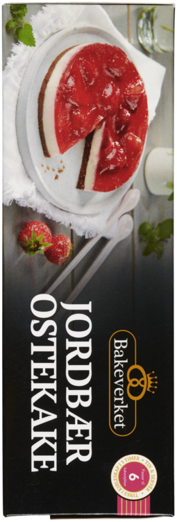 Ostekake Jordbær 550g Bakeverket - Bilde 5