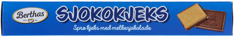 Sjokokjeks 125g Berthas - Bilde 6