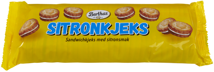 Sitronkjeks 250g Berthas