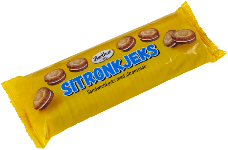 Sitronkjeks 250g Berthas - Bilde 2