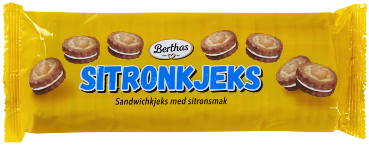 Sitronkjeks 250g Berthas - Bilde 3