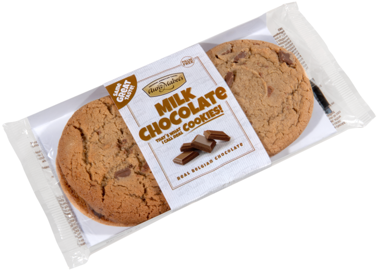 Milk Chocolate Cookies 4pk 180g Aunt Mabels - Bilde 3