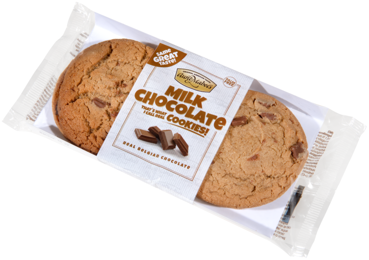 Milk Chocolate Cookies 4pk 180g Aunt Mabels - Bilde 4