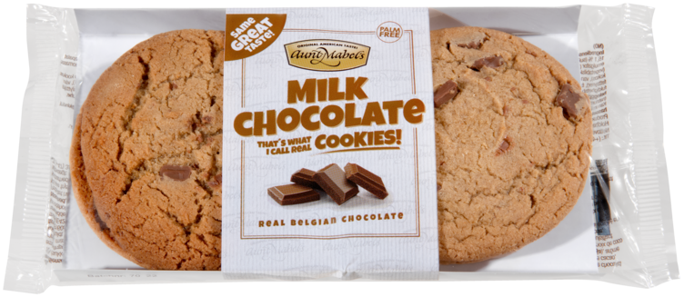 Milk Chocolate Cookies 4pk 180g Aunt Mabels - Bilde 2
