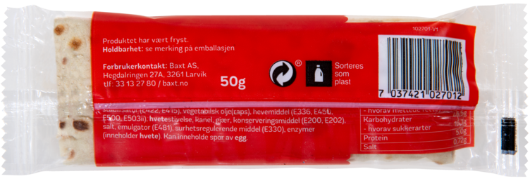 Lefsebit 1pk 50g Berthas - Bilde 7