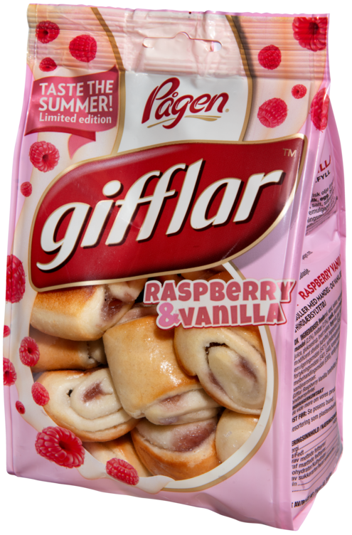 Gifflar Raspberry Vanilla 260g Pågen - Bilde 4