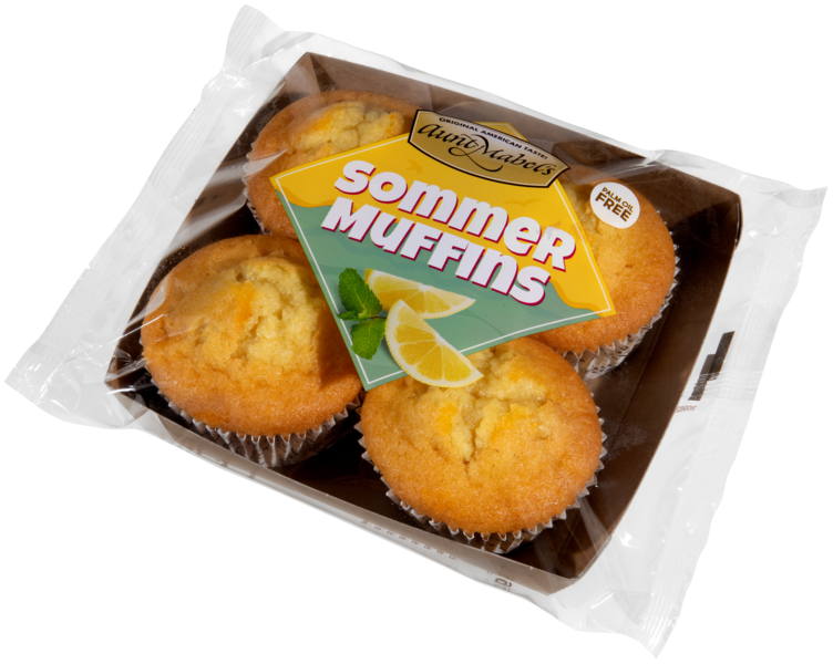 Muffins Lemon 4pk 280g Aunt Mabels - Bilde 4