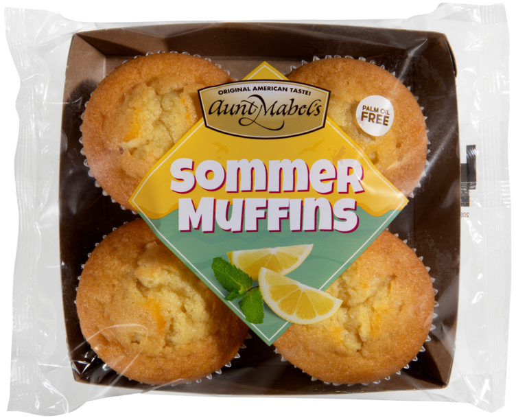 Muffins Lemon 4pk 280g Aunt Mabels - Bilde 3