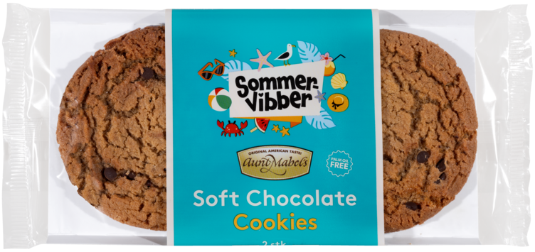 Soft Cookies 2pk Sommervibber 100g Aunt Mabels