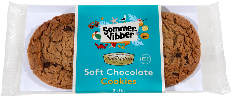 Soft Cookies 2pk Sommervibber 100g Aunt Mabels - Bilde 2