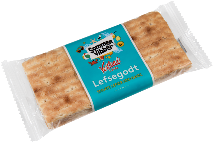 Lefsegodt 2pk Sommervibber 75g Vestlandslefsa - Bilde 2