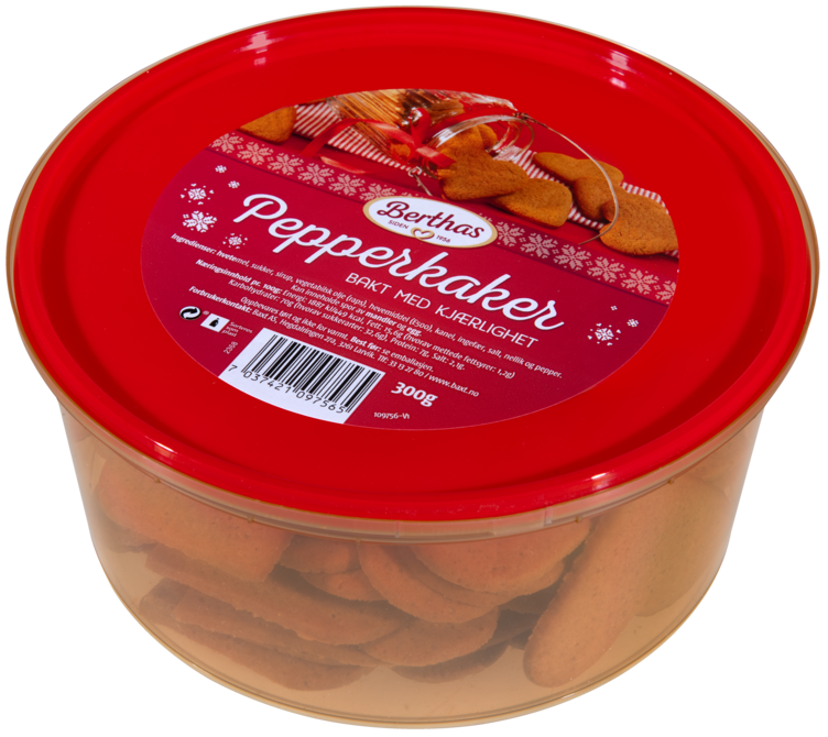Pepperkaker 300g Berthas - Bilde 3