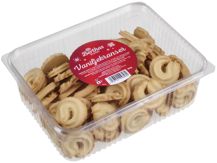Vaniljekranser 500g Berthas - Bilde 2