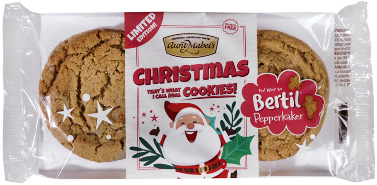 Christmas Cookies 4pk 180g Aunt Mabels