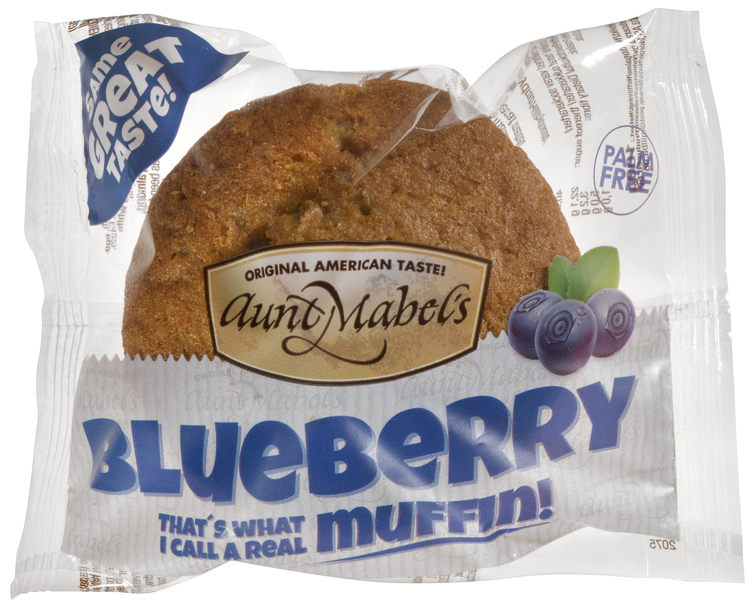 Muffins Blueberry 95g Aunt Mabels - Bilde 3