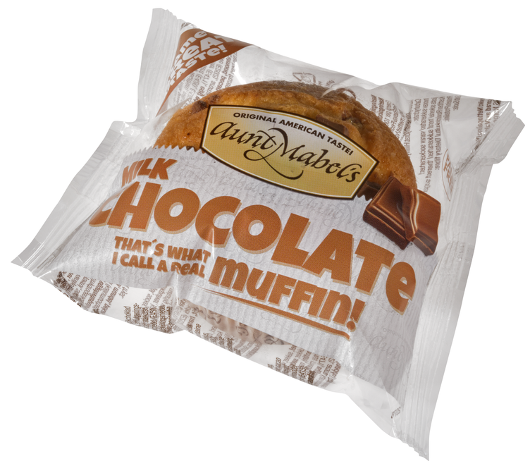 Muffins Milk Chocolate 95g Aunt Mabels - Bilde 4