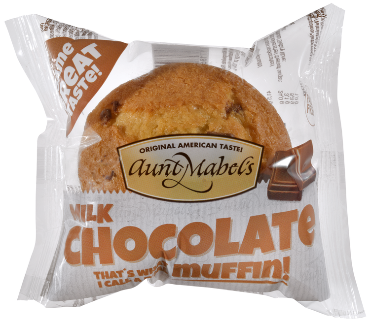 Muffins Milk Chocolate 95g Aunt Mabels - Bilde 3