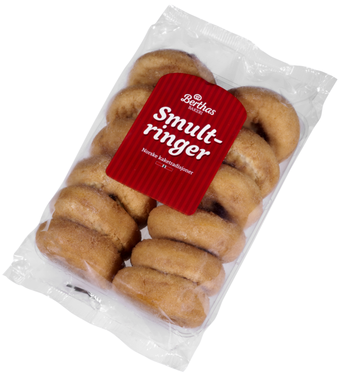 Smultringer 12stk 440g Berthas X12 - Bilde 4