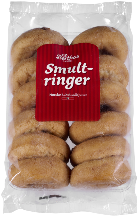 Smultringer 12stk 440g Berthas X12