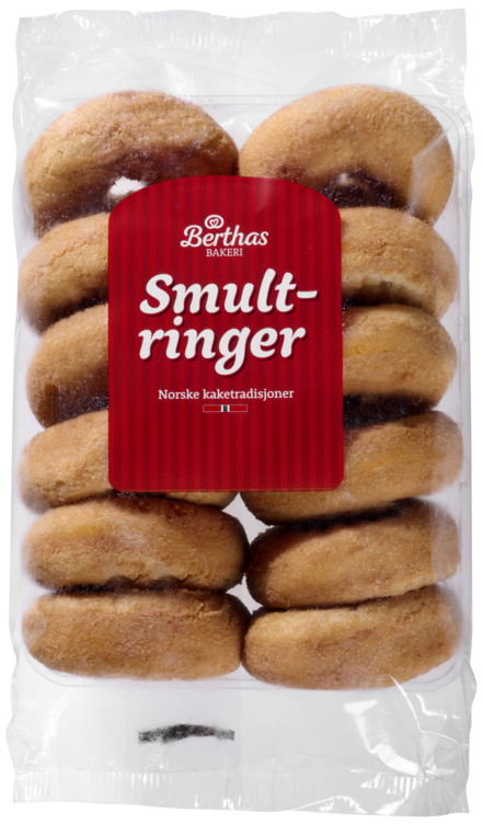 Smultringer 12stk 440g Berthas X12 - Bilde 3