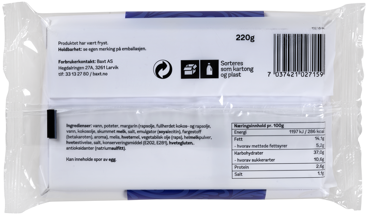 Lefsekos 6pk 220g Vestlandslefsa - Bilde 6