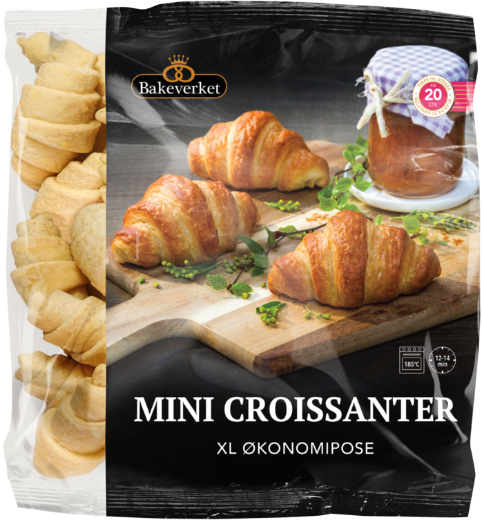 Mini Croissanter 30g Xl Pose Bakeverket