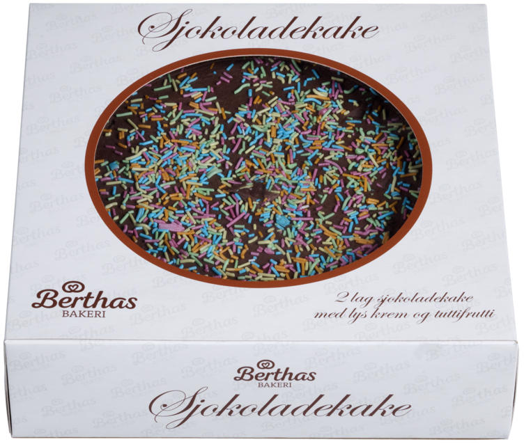 Sjokoladekake 850g Berthas