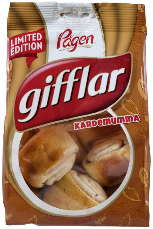 Gifflar Kardemomme 260g Display Pågen