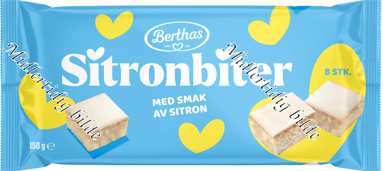 Sitronbiter 8stk Berthas